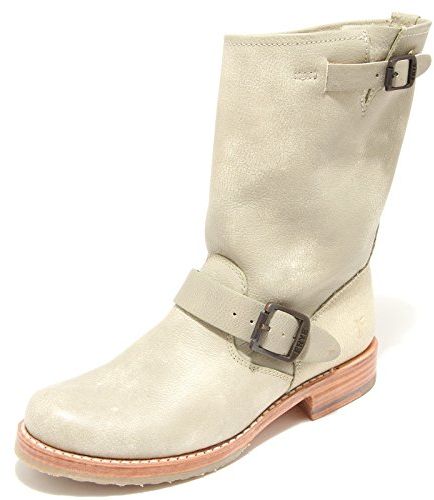 FRYE Veronica Shortie, Stivali Lunghi Donna, Beige Beige Tortora, 36.5 EU