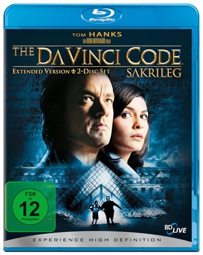 The Da Vinci Code, Sakrileg, Thrill Edition, 1 Blu-ray (Thrill Edition): USA