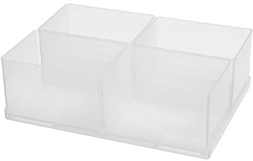 RAACO Einsatzset, Ordnungssysteme, Typ 80 BA: 4xBA7-1, transparent, 136532