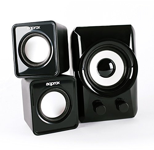 Approx 2.1 10 W Multimedia Mini Speaker System - Black