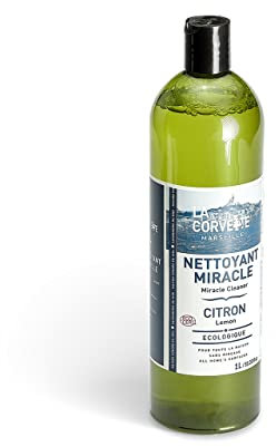La Corvette Ecocert Limpiador Milagro Limón Multiusos para Limpieza del Hogar y Superficies - 1000 ml