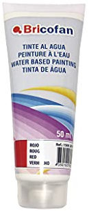 Cofan Tinte al agua para dar tono en pinturas | Envase de 50 ml | Color Salmón