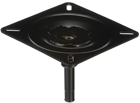 Attwood 1002 Lock'N-Pin 3/4 Seat Mount, Zinc Plated Steel, 2-3/4 Steel with Spring