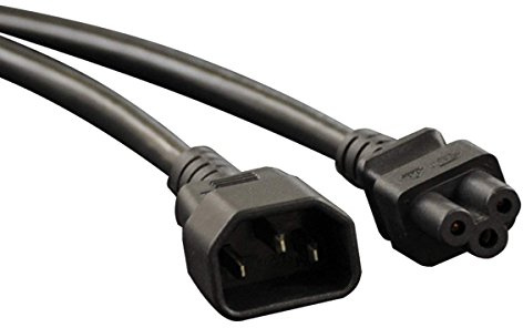 Tripp Lite Laptop/Notebook Power Adapter Cord 2.5A 18 AWG C14 to C5, 1.83 m (P014-006)
