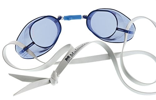 Malmsten Schwedenbrille Standard Schwimmbrille, Blau, Einheitsgröße