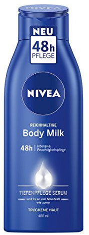 Nivea Rich Body Milk for Noticeably Smoother and Softer Skin - 400 ml - Pack of 3