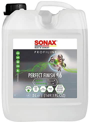 SONAX PROFILINE Perfect Finish (5000 ML) pour Le Polissage Brillant sans Hologramme des peintures légèrement rayées ou pré-polies | Réf: 02245000