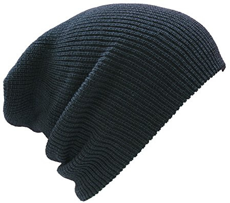 Mütze aus 100 % Wolle, US-Mary-Uhrenmütze, Kopfbedeckung, Beanie-Mütze Gr. Einheitsgröße, Schwarz