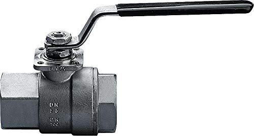 Gas-Kugelhahn Edelstahl 2 IG/IG PN40 DVG