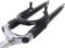 forcella ammortizzata 26 pollici ATB 1 1/8 pollici nera