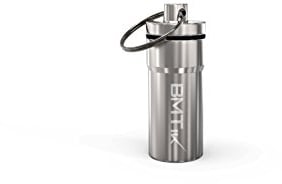 BMTick Discrete Herb Storage Tin Capsule Jar (Genuine Smell-Proof and Water-Proof) (Small)