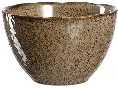 Leonardo Matera Keramik-Schale, 1 Stück, spülmaschinengeeignete Schüssel, 1 Steingut-Schale mit Glasur, beige, 980 ml, Ø 15,3 cm, 018535