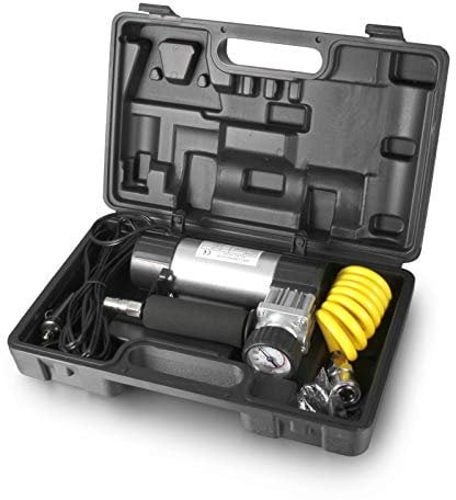 Twilight Garage Compressore portatile 12 V 150 PSI Heavy Duty per pneumatici auto, furgoni, camion, moto e altri gonfiabili