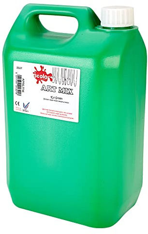 Scola, LPA5LTDKG Poster Paint, 5L, Green