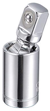 sourcing map 1/2 Inch Drive Universal Joint Swivel Deep Socket, Cr-V