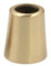 Geesatis 4 pcs Metal Chair Leg Cap Round Furniture Leg Cover Diameter 1 inch Table Chair Sofa Feet Cover for Floor Protector, Zinc Alloy, Gold