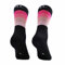 PERRO LOCO CLOTHES Calcetines de Ciclismo Edición Limitada. Hechos en España. Calcetines para Bici. (Widow 43 45 Negro Rosa)