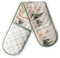 Maison d' Hermine Deer In The Woods 100% Cotton Double Oven Mitt BBQ Cooking Gloves Baking Grilling Microwave Barbecue Handling Hots & Pans Autumn/Winter (18cm x 89cm)