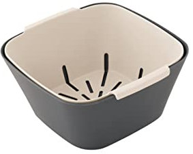 TULIP BOWL & COLANDER SET Schüssel mit Abtropfgestell OUTWELL