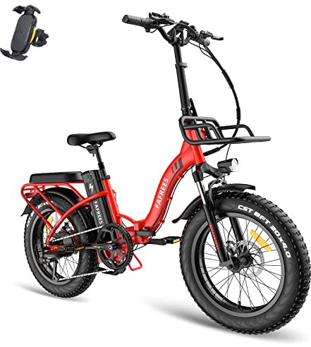 Fafrees F20 MAX E Bike Klappbar 20 Zoll 48V 22,5AH Akku [ Offiziell ] 54 N.m Elektrofahrräder Herren E-Bike Klapprad, Fatbike Ebike Damen, Elektrische Fahrrad für Erwachsene