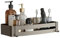 YWHWXB Duschregal ohne Bohren, Duschablage, Wandmontage, selbstklebend, für Badezimmer, Küche (Grau, 1 Stück)
