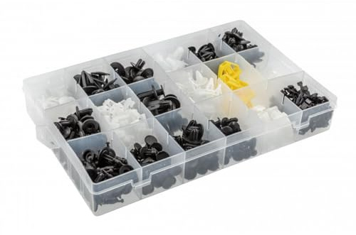 HÖGERT TECHNIK - Auto Clips Set für HONDA Karosserie Befestigungsclips Kunststoff Spreiznieten Zierleisten Clips Türverkleidung Stoßstange Kotflügel Montage Set für PKW Werkstatt