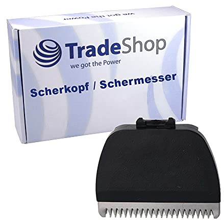 Trade-Shop 1x Scherkopf kompatibel mit Panasonic ER-217, ER-2171, ER-220, ER-2201, ER-221, ER-2211, ER-GB60, ER-GB70 Rasierer, Schwarz