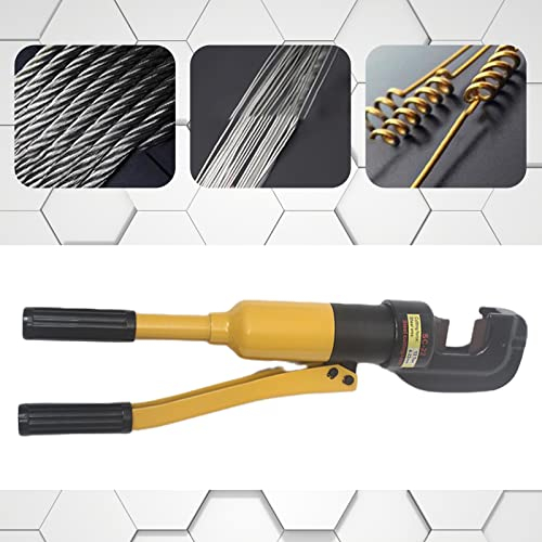 Taglierina Idraulica in Acciaio Metallico Bar Cutter Idraulico Chiave Esagonale Interna Strumento di Taglio Manuale Catena Bullone in Acciaio con Scatola 8T 4-16mm
