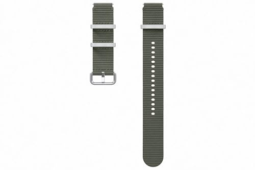 Samsung Athleisure Band (M/L) ET-SOL31 für die Galaxy Watch7 | Uhrenarmband, Sport Armband, Original Zubehör, elastisch, langlebig, guter Sitz, Green