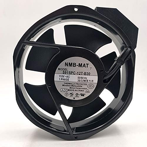 NMB 115V 35W 5915PC-12T-B30 17238 17cm Metal High Temperature Fan