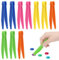 Raykce Lot de 10 pinces à épiler Montessori - Plastique léger, coloré, pour capacité motrice et sensorielle