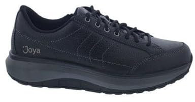 Joya Moscow Zip Black, Glattleder, Schnürung und Reißv., Wave-Sohle, Kategorie Emotion JY542A Gr. 43 2/3