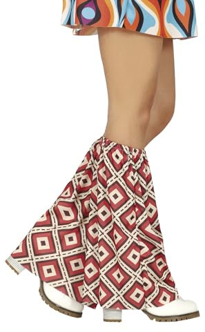 FIESTAS GUIRCA | 70er Beinstulpen (Erwachsene Unisex) - Kostümzubehör für 70er Jahre Themenpartys und Karneval - Ideal für Erwachsene Unisex - Mehrfarbig