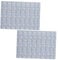 BESPORTBLE 2pcs Doll House Wallpaper Item House Cartoon Nursery A4 Dollhouse Home Decor Self-adhesive Brick Dollhouse Pin Rivets Dollhouse Dollhouse Flower Arrangement House Hem Parts