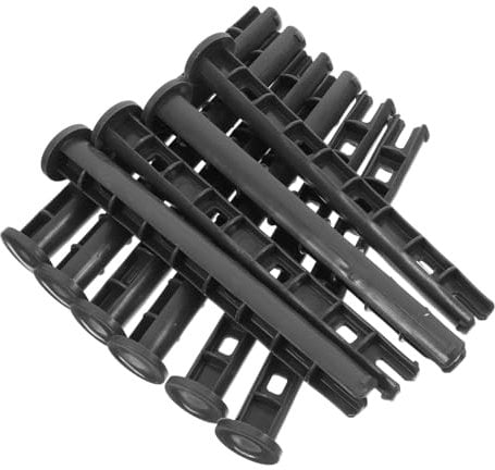 ANDRESLAD 10pcs Wheelie Bin Lid Hinge Pins Trash Can Accessories for Easy Installation and Secure Closure Sanitation and Trash Bins