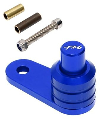 Bremshebel Parksperre Feststellbremse Tastensperre Für YAM&AHA FZ6 FZ-6 FZ6R ZF6N FAZER(Blue)