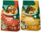 THE VEGAN COW - Veganer Bio-Fleischersatz - 75g (225g zubereitet) - doppelte Proteinquelle - TOP Qualität, Geschmack und Konsistenz - Allergenfrei und ohne Soja (2x75g, Veganes Hack und Schnetzel)