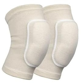WWPMNQD Kniestütze Protective Sports Knee Pads for Men Women Kids Knees Knee Braces Dance Volleyball Football Cycling Tennis 1Pair(White 1 Pair,L 65-90KG)