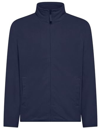 SADISRLS Felpa Uomo Donna con Zip Intera in Micro Pile Leggera 160 Grammi Calda Inverno Primavera Due Tasche