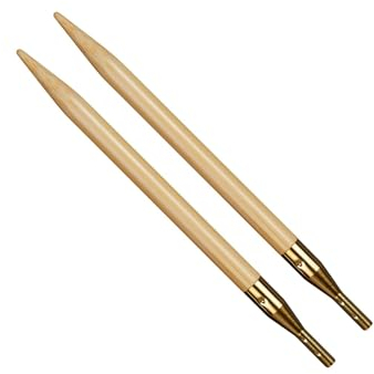Addi Bambus Click Bamboo, Gemischt, Beige, 3,5
