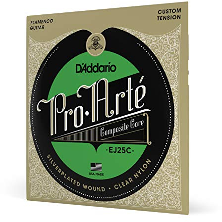 D'Addario Pro-Arte Composite Flamenco Guitar Strings - Clear Nylon