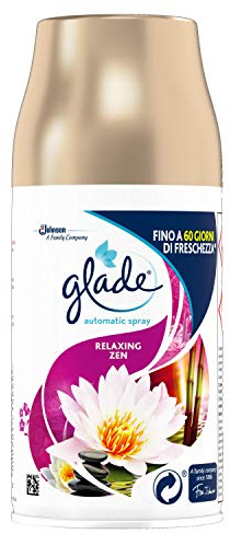 Glade Automatic Nachfüllspray, Raumduft, Relaxing Zen, 1 Packung mit 1 Nachfüllpackung, 269 ml