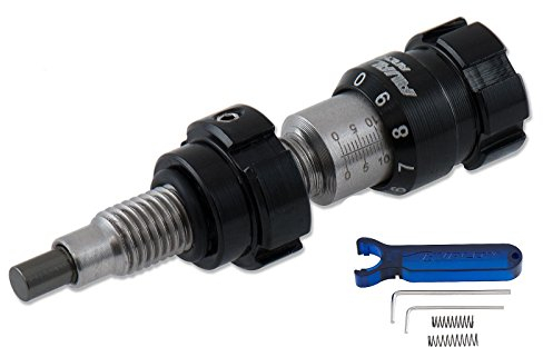 Avalon Bogenschießen Tec EIN Micro-Click verstellbare Polster Plunger Berger Taste für Recurvebögen (schwarz)