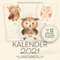 Kalender 2021 - Eule Tiermotiv - Mit 12 Schönen Eulen Aquarellbildern: Wandkalender 2021 Vögel Tiere für Kinder und Erwachsene im Vintage Stil - Monatskalender 2021 - Motiv: Eulen Aquarell
