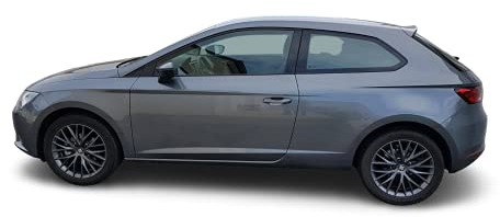 SOLARPLEXIUS Tintado de Lunas para Coche Seat Leon Cupra 2013-2020 Set Completo Precortados a Medida para una Instalación Láminas Solares