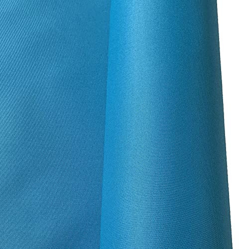 7oz PU Coated Outdoor Waterproof Fabric - Water-Proof, Tear Resistant, Cloth for Outdoor Garden Furniture, Sewing Material for Crafts and Hobbies - 150cm Wide (Turquoise)
