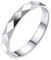 Silvora 925 Silber Glänzender Ring 3mm breit für Damen Herren Stapelbar Memoire Hochzeitsring Facetten Design Verlobungsringe Freundschaftsringe Partnerringe in Silber Ringgröße 67.2(21.25)