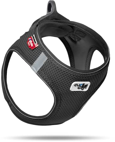 curli Vest Harness D-Ring Buckle Black 3XS