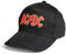 SAFETY JOGGER Kappe für Herren und Frauen, Baumwolle Baseballkappe mit AC/DC Logo, Unisex Cap, Schwarz