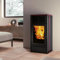 EdilKamin 812210_2 Nara2 Up Pelletofen Keramik Bordeaux/A+